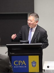 段潔龍總領(lǐng)事在澳大利亞會計(jì)師公會發(fā)表主旨演講 深化財(cái)務(wù)咨詢合作，共促中澳經(jīng)貿(mào)發(fā)展